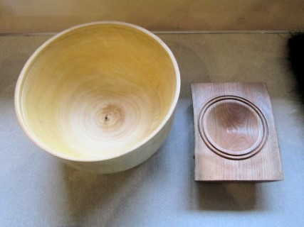 Two bowls by Bert Lanham